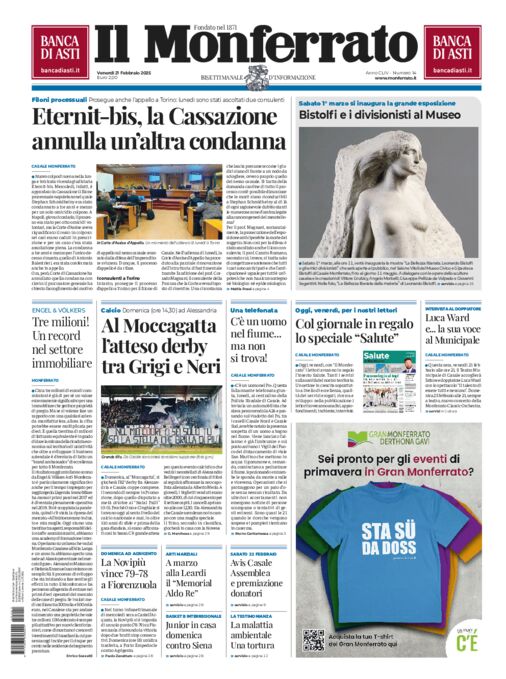 Il Monferrato - Edizione 14 del 21/02/2025